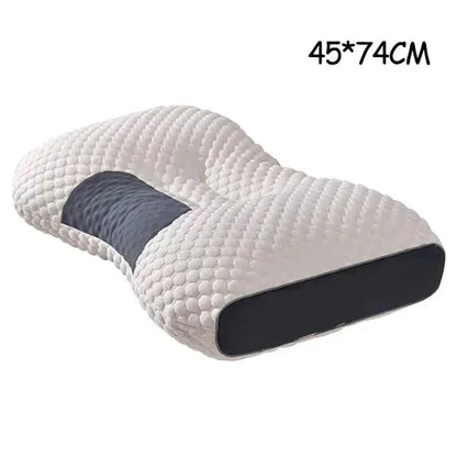 Ergonomic Orthopedic Cervical Contour Pillow for All Sleeping Positions - Neck and Shoulder Pain Relief