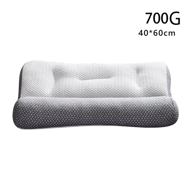Ergonomic Orthopedic Cervical Contour Pillow for All Sleeping Positions - Neck and Shoulder Pain Relief