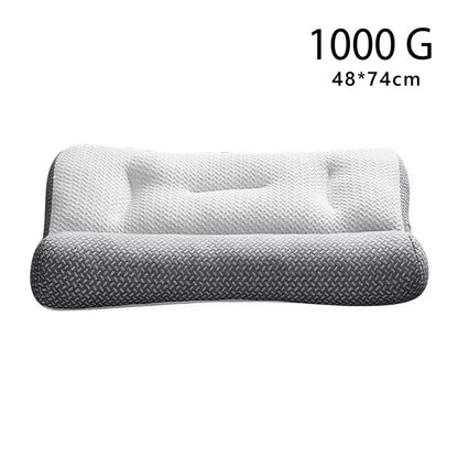 Ergonomic Orthopedic Cervical Contour Pillow for All Sleeping Positions - Neck and Shoulder Pain Relief