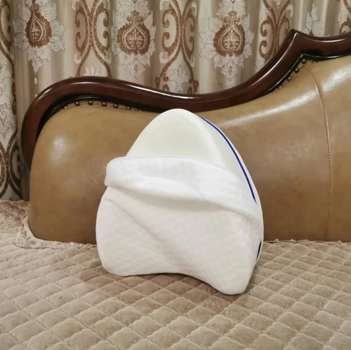 Ergonomic Orthopedic Cervical Contour Pillow for All Sleeping Positions - Neck and Shoulder Pain Relief